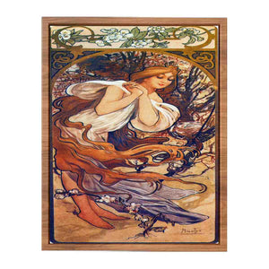Mucha seasons 1897 spring