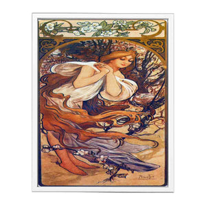 Mucha seasons 1897 spring
