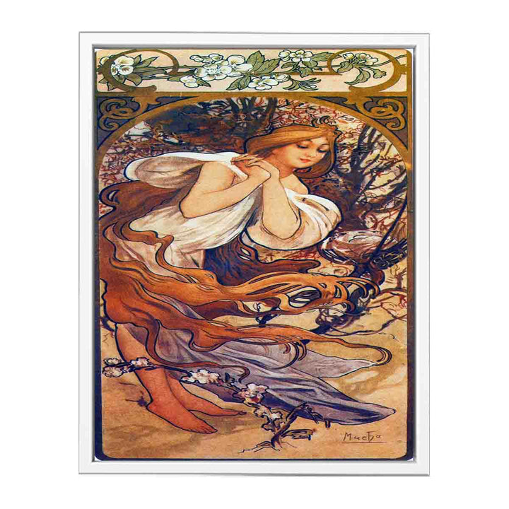 Mucha seasons 1897 spring