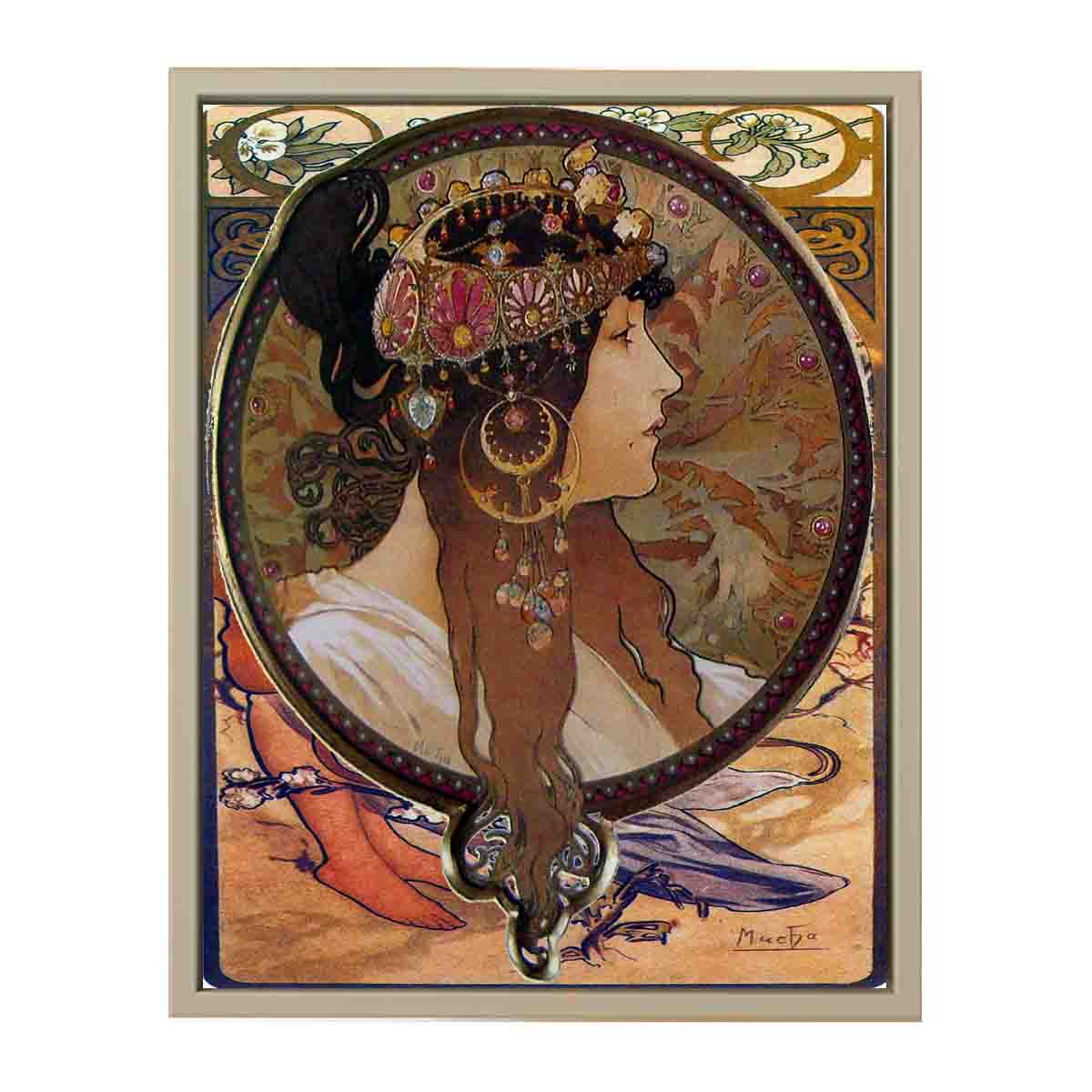 The brunette 1897