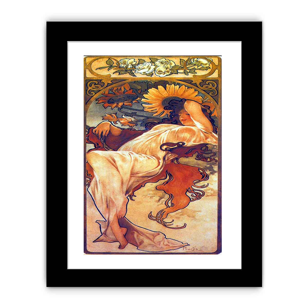 Mucha seasons 1897 summer