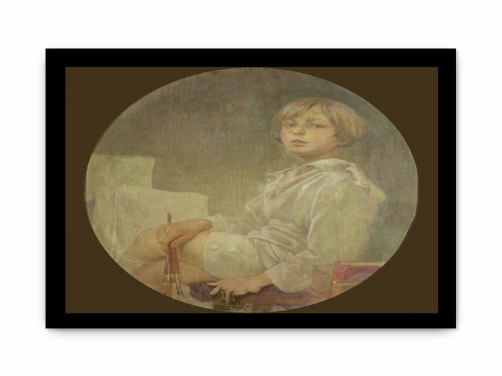 Portrait of Mucha's son Jiří