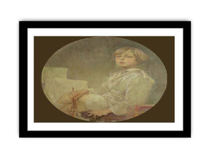Portrait of Mucha's son Jiří
