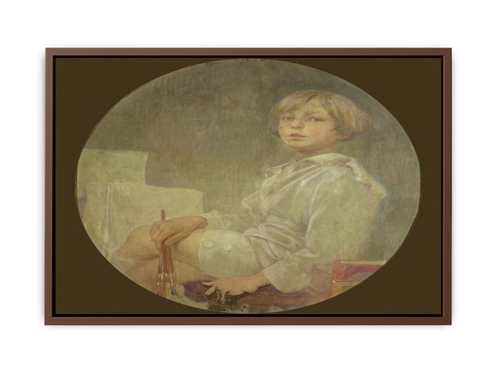 Portrait of Mucha's son Jiří