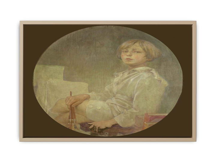 Portrait of Mucha's son Jiří