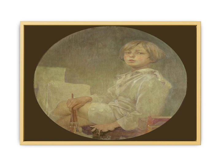 Portrait of Mucha's son Jiří