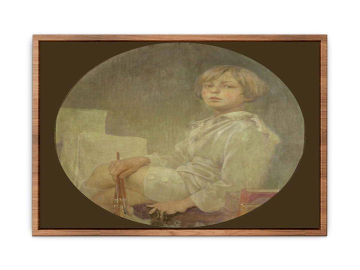 Portrait of Mucha's son Jiří
