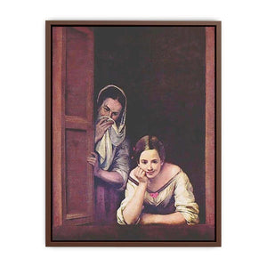 A Girl and her Duenna by Bartolome Esteban Murillo