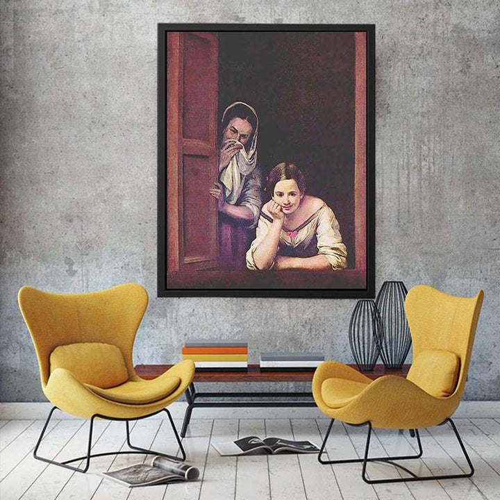 A Girl and her Duenna by Bartolome Esteban Murillo