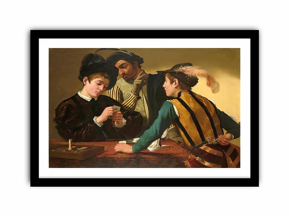 The Cardsharps by Caravaggio