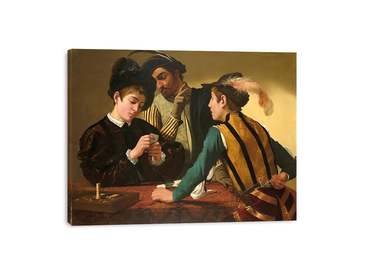 The Cardsharps by Caravaggio
