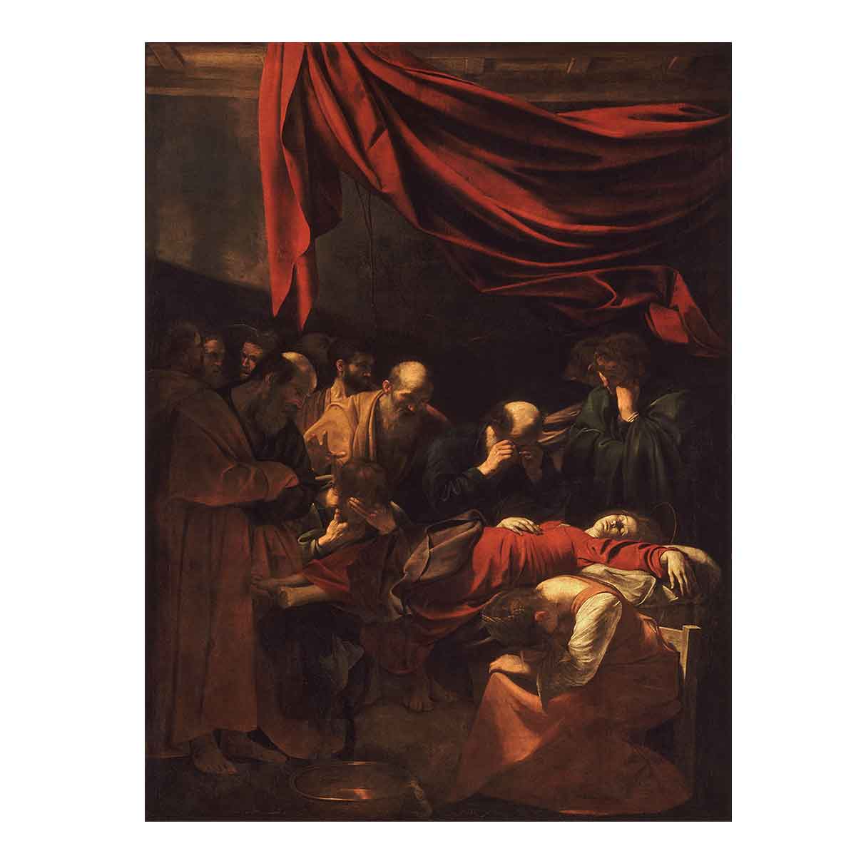 Death of the Virgin By Caravaggio