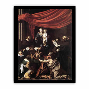 Madonna del Rosario By Caravaggio