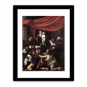 Madonna del Rosario By Caravaggio