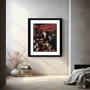 Madonna del Rosario By Caravaggio
