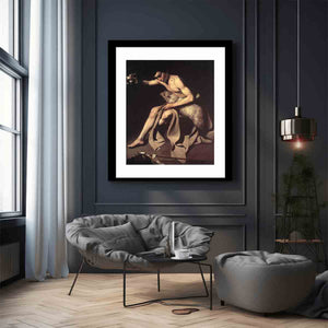 Saint John the Baptist By Caravaggio