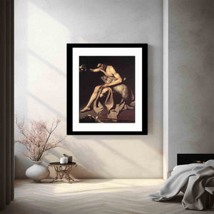 Saint John the Baptist By Caravaggio