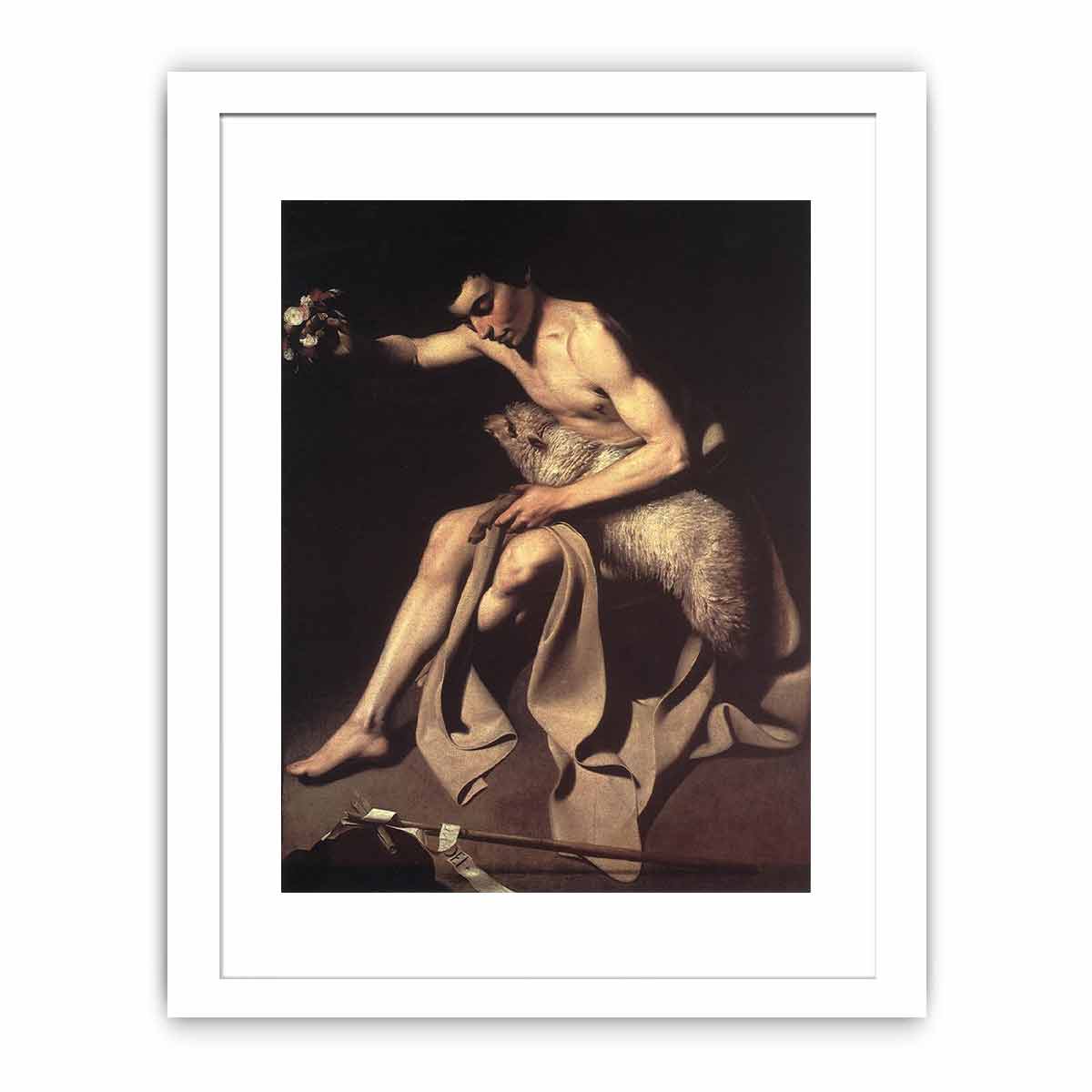 Saint John the Baptist By Caravaggio