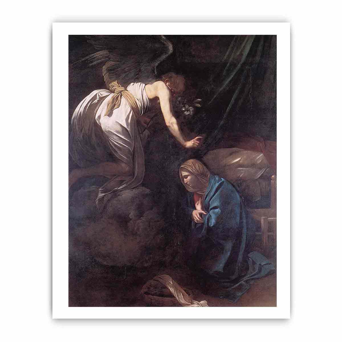 The Annunciation By Caravaggio