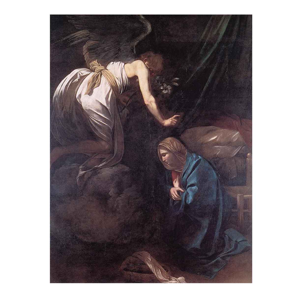 The Annunciation By Caravaggio