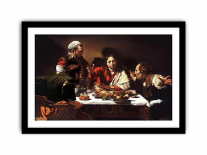 Supper at Emmaus 1601 Painting by Caravaggio