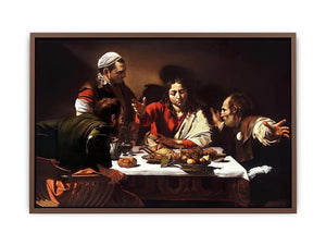 Supper at Emmaus 1601 Painting by Caravaggio