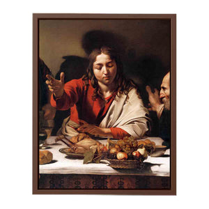 Supper at Emmaus (detail) By Caravaggio
