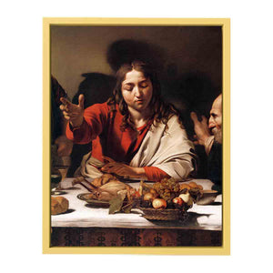 Supper at Emmaus (detail) By Caravaggio