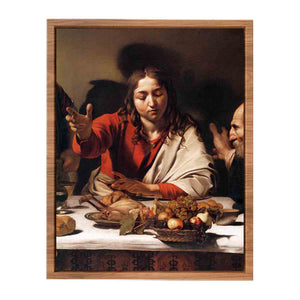 Supper at Emmaus (detail) By Caravaggio