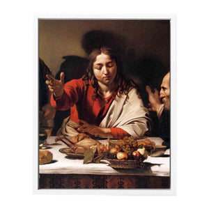 Supper at Emmaus (detail) By Caravaggio