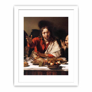 Supper at Emmaus (detail) By Caravaggio