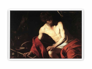 St John the Baptist By Caravaggio