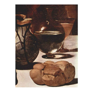 The Supper at Emmaus, 1601 (detail-3)