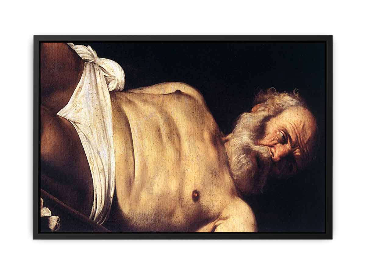 The Crucifixion of Saint Peter (detail) By Caravaggio