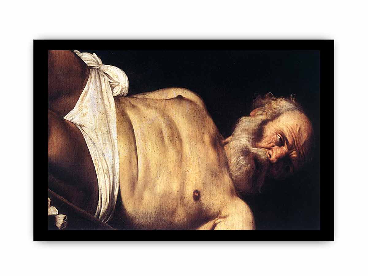 The Crucifixion of Saint Peter (detail) By Caravaggio