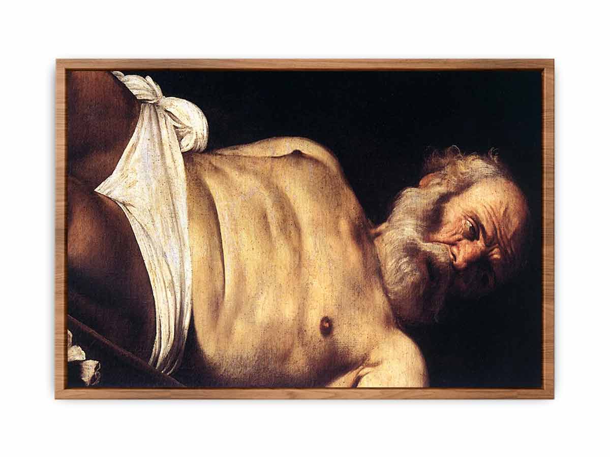 The Crucifixion of Saint Peter (detail) By Caravaggio