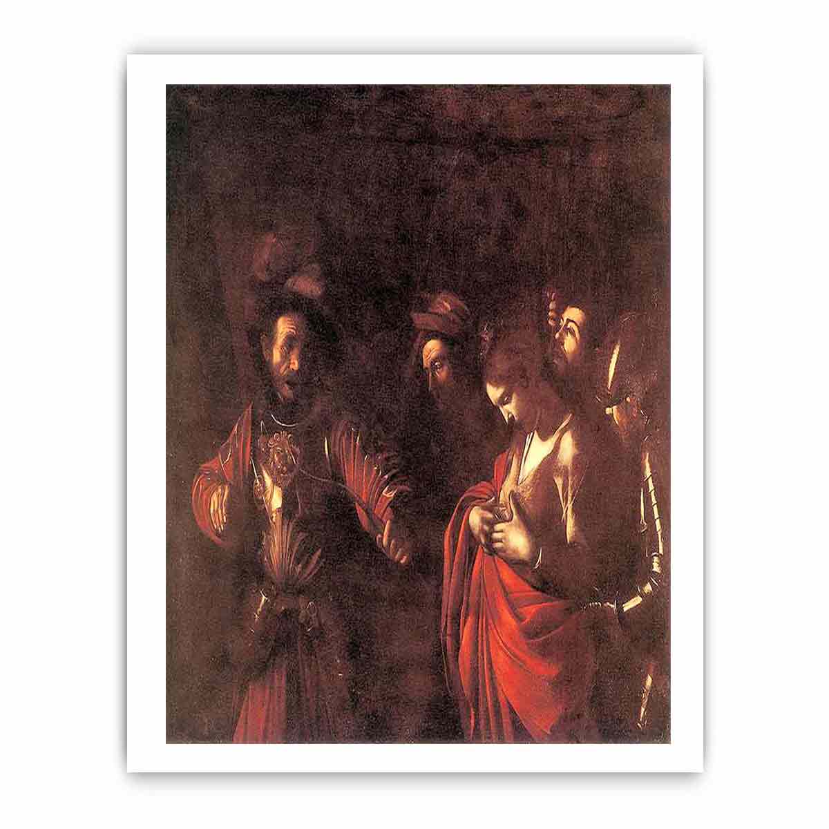 The Martyrdom of Saint Ursula By Caravaggio