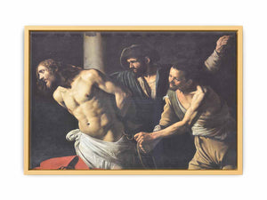 Flagellation of Christ 2 By Caravaggio
