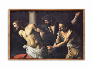 Flagellation of Christ 2 By Caravaggio