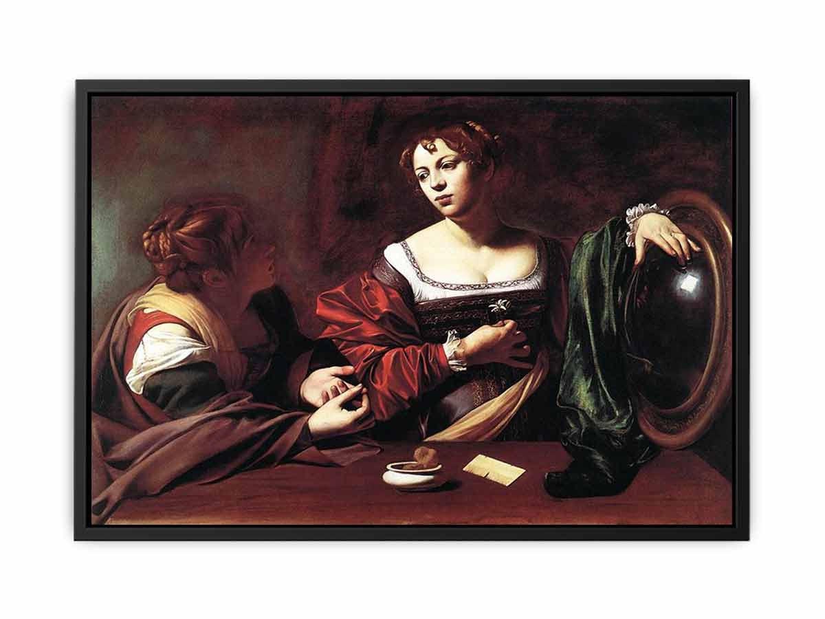 Martha and Mary Magdalene by Caravaggio
