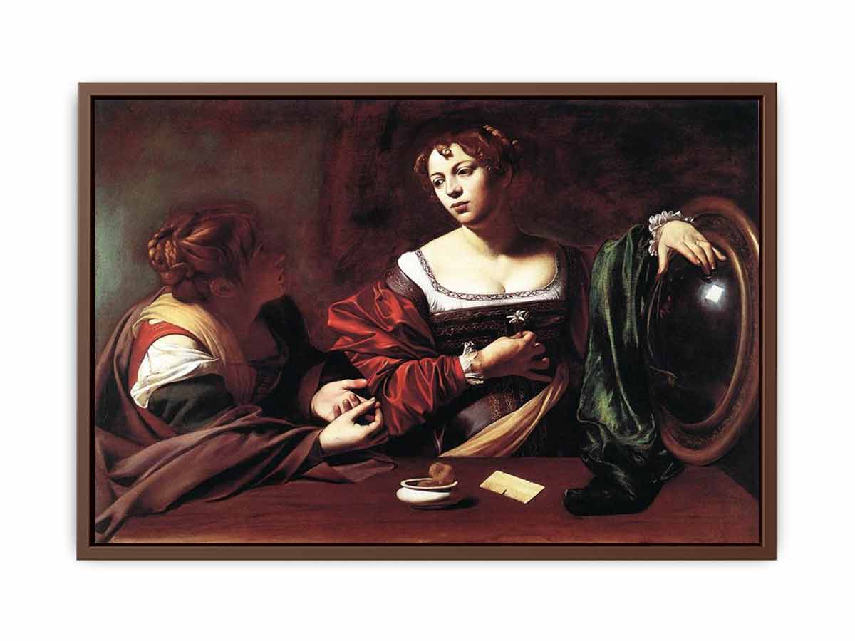 Martha and Mary Magdalene by Caravaggio