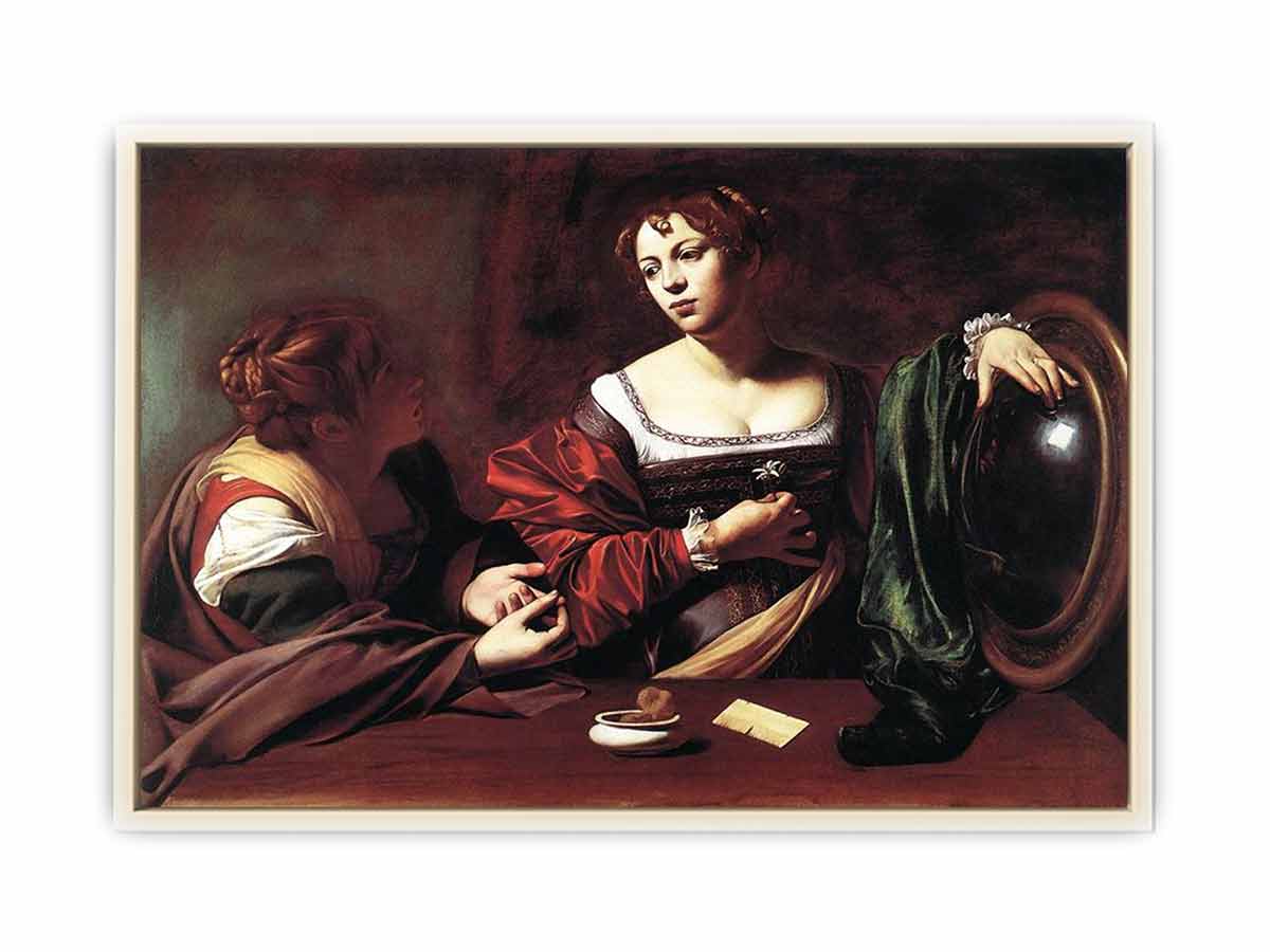 Martha and Mary Magdalene by Caravaggio