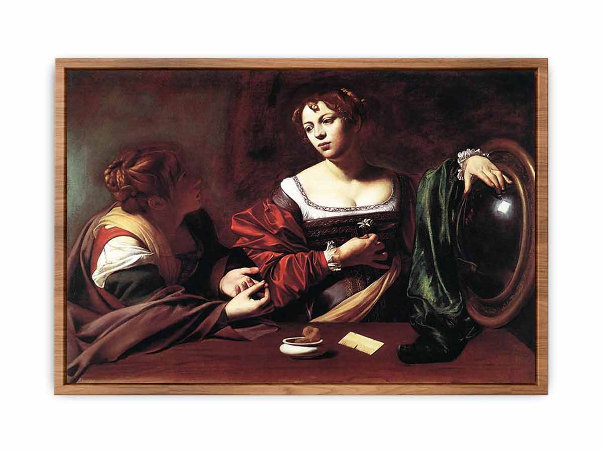 Martha and Mary Magdalene by Caravaggio
