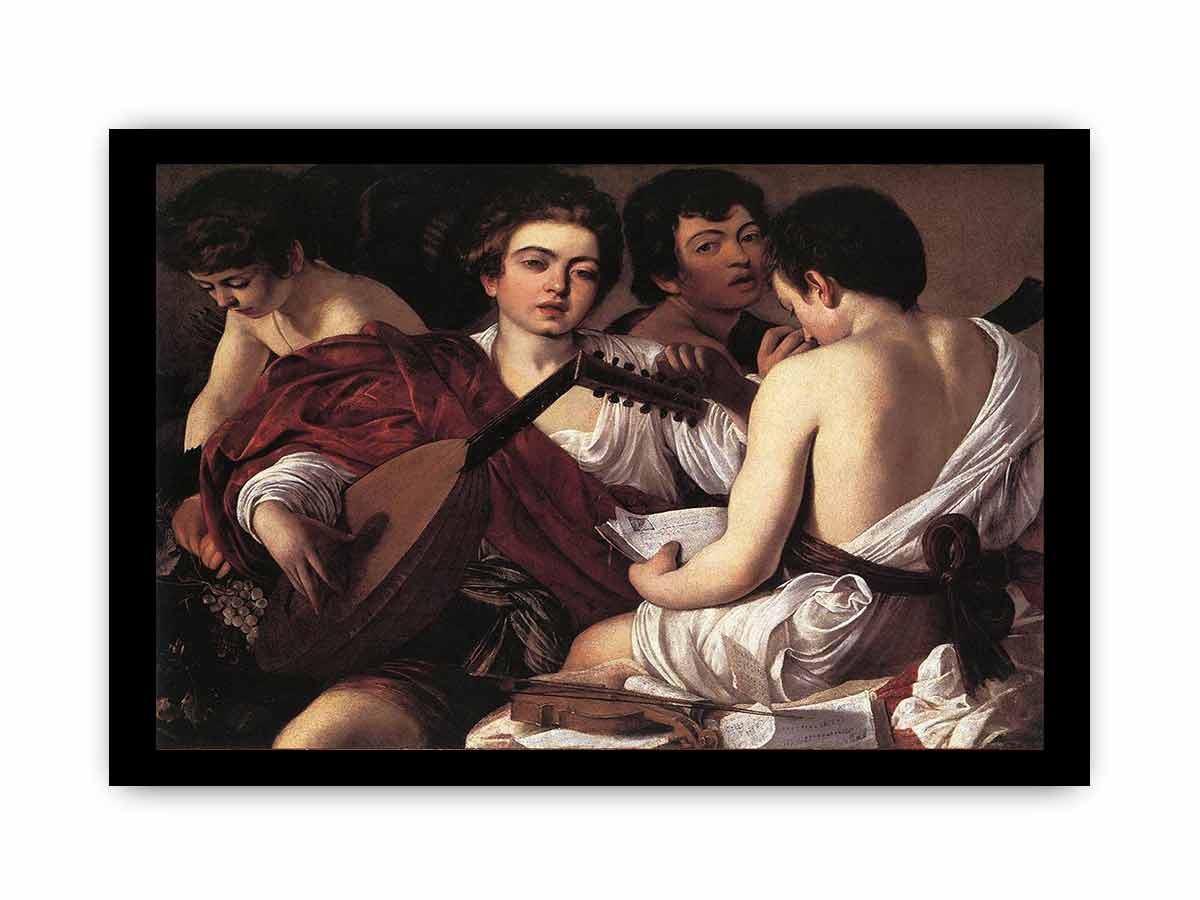 The Musicians By Caravaggio