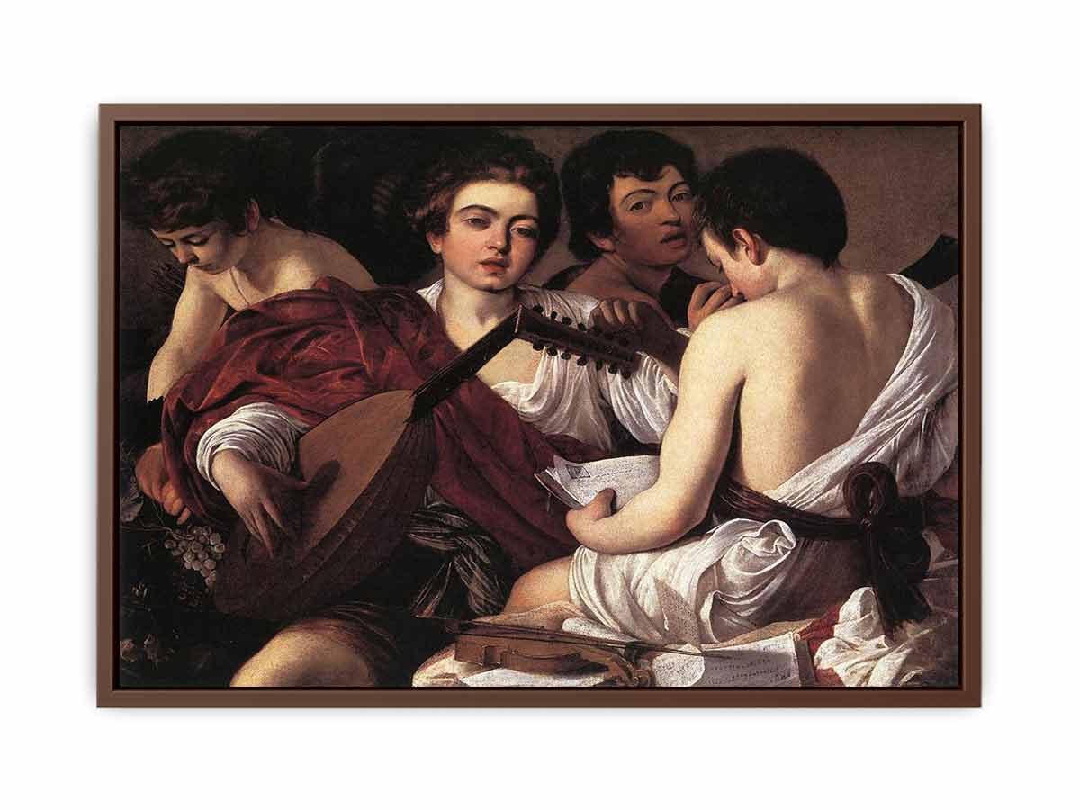 The Musicians By Caravaggio