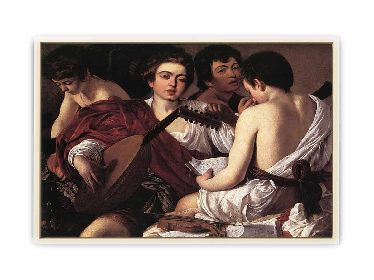 The Musicians By Caravaggio