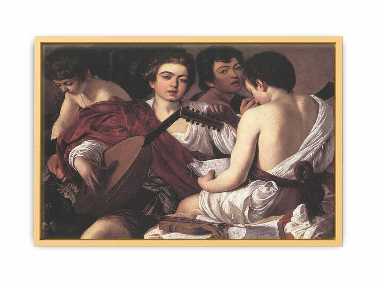 The Musicians By Caravaggio
