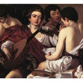 The Musicians  Caravaggio painting
