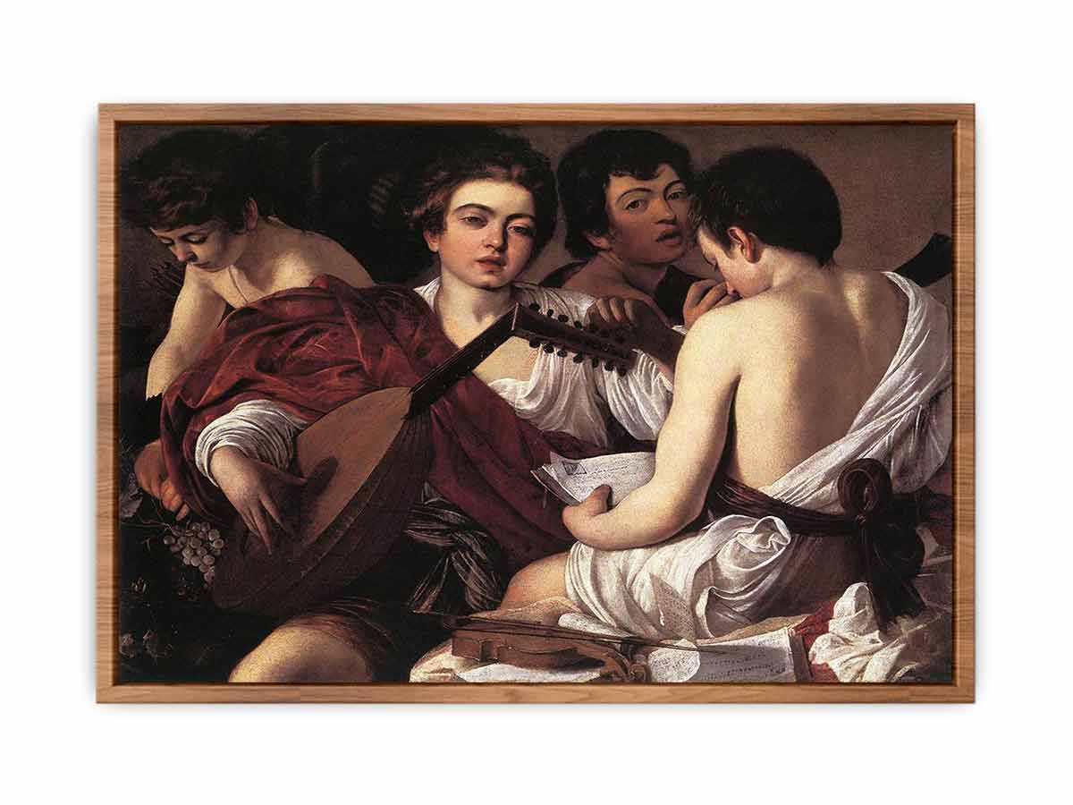 The Musicians By Caravaggio