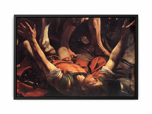The Conversion on the Way to Damascus (detail) By Caravaggio